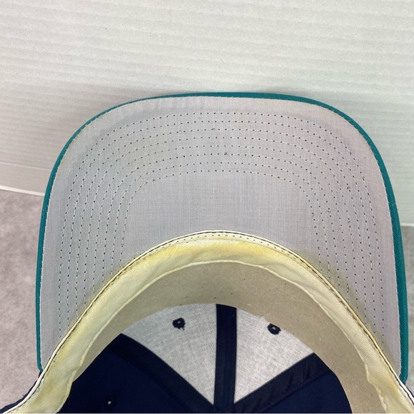 Vintage Seattle Mariners Hat Adult Navy Snapback MLB Baseball Outdoor Cap OFSM - Picture 7 of 12